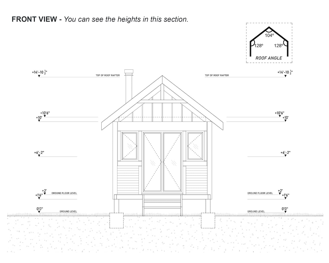 Plans De Cabine Tiny House 10 Pi X 12 Pi Plan PDF Architectural Plans plans-de-cabine-tiny-house-10-pi-x-12-pi-plan-pdf-architectural-plans