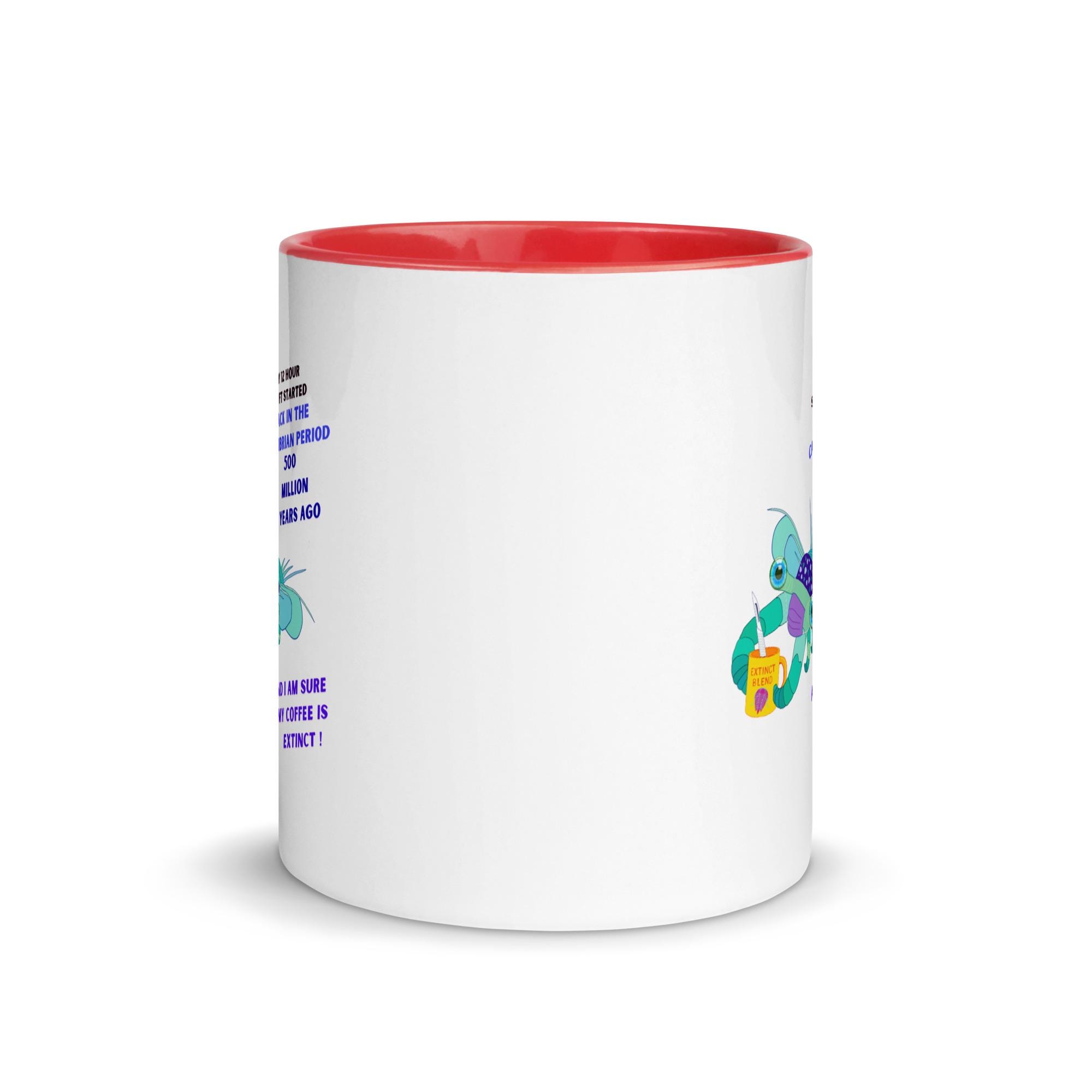 Ceramic Mug with Colorful Accent – Funny Coffee Drinker Gift (11 oz / 15 oz)