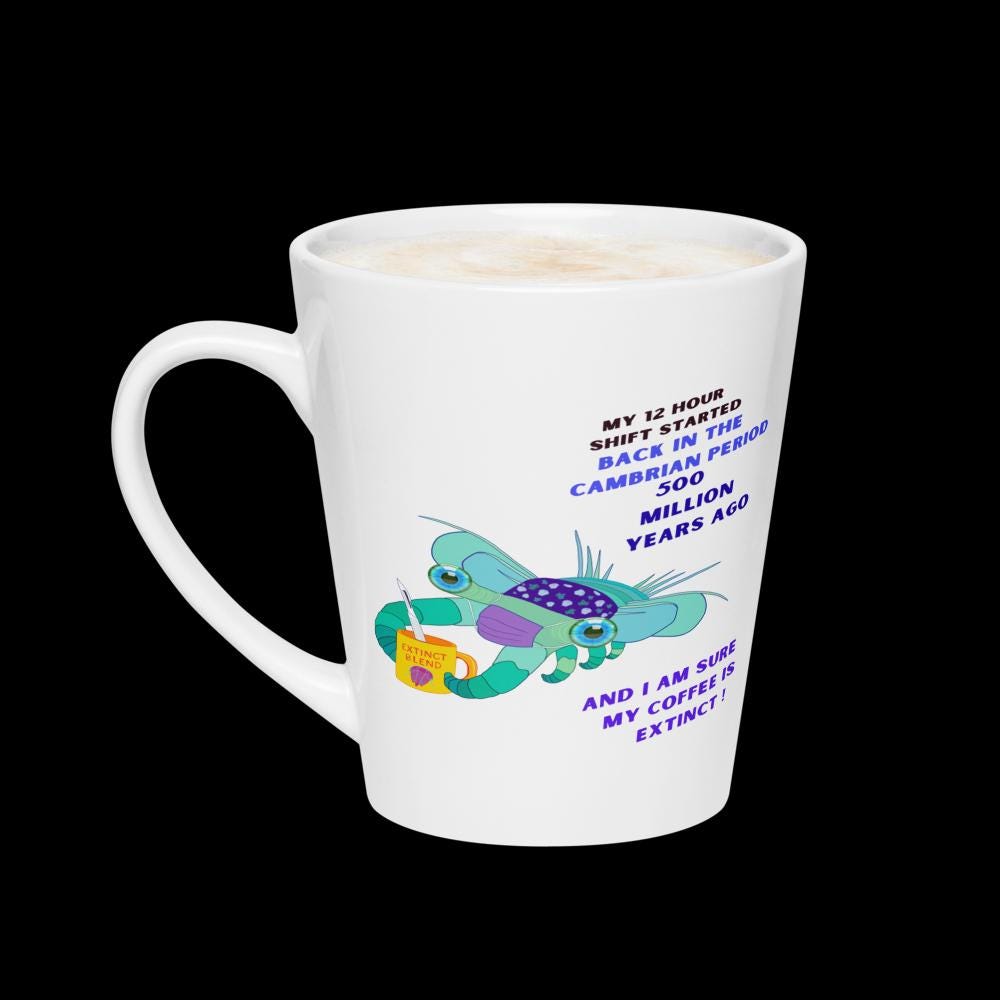 Nurse coffee mug, funny 12-hour shift ceramic cup, dishwasher safe