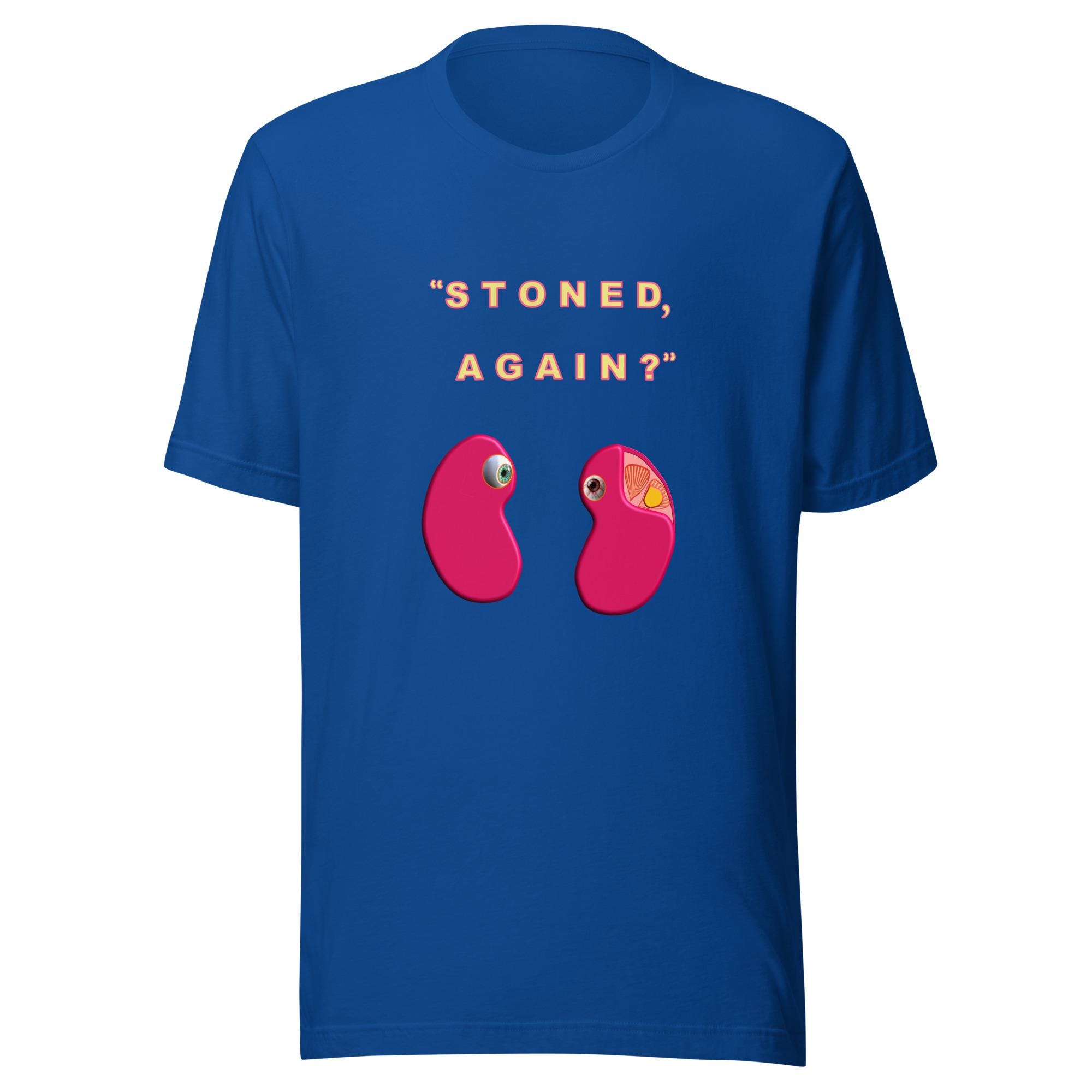 Kidney Stone Survivor Shirt | Stoned Again Funny Medical Gift
