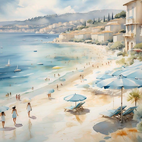 Riviera Reverie: Symphony of Sea and Light