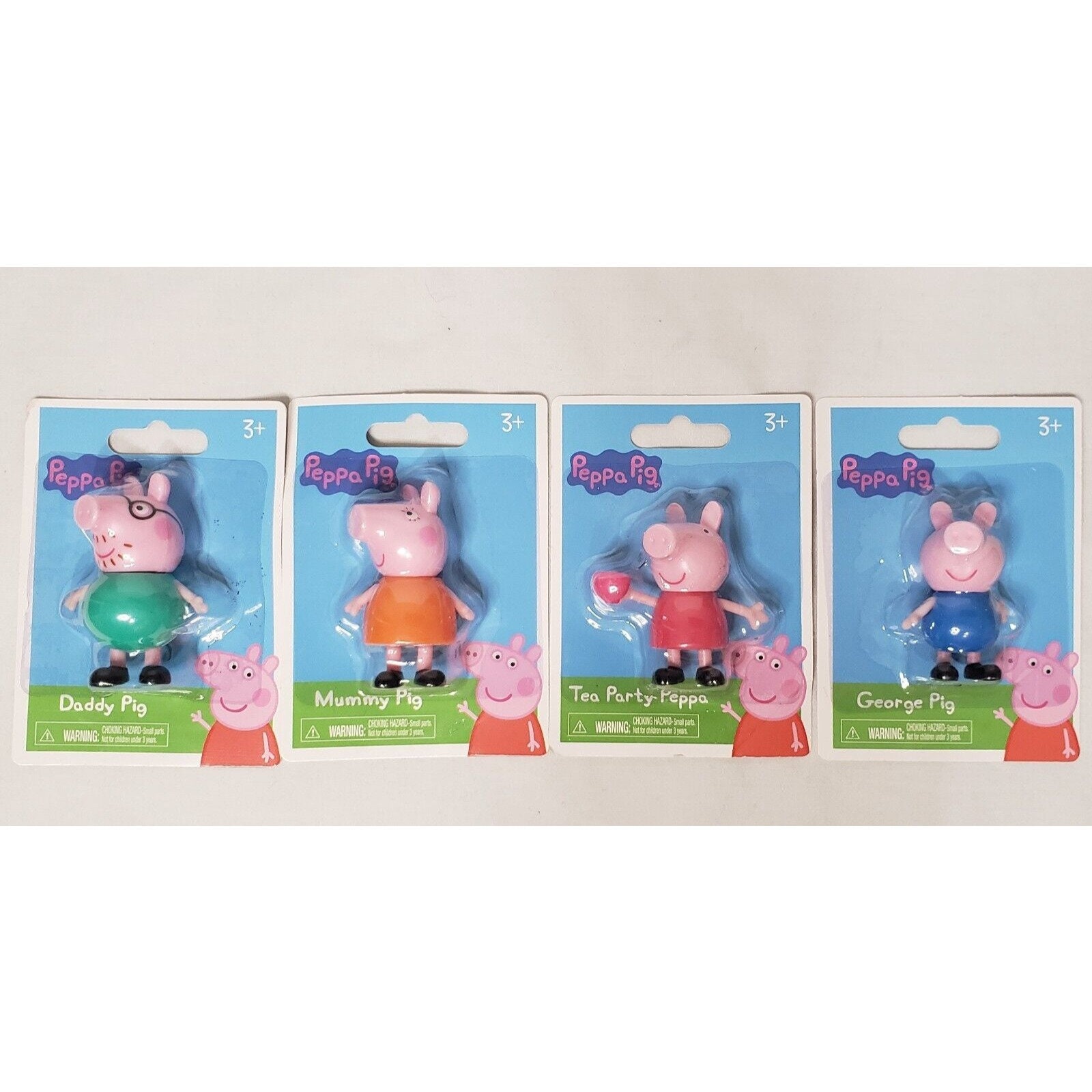 Set of 4 Peppa Pig & Family Collectible Cake Topper Figures - Etsy