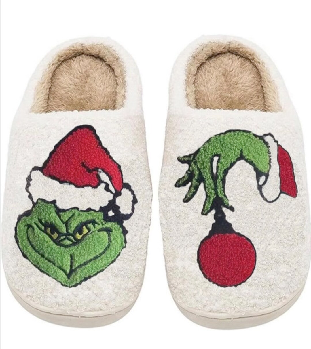 Grinch Slippers - Etsy