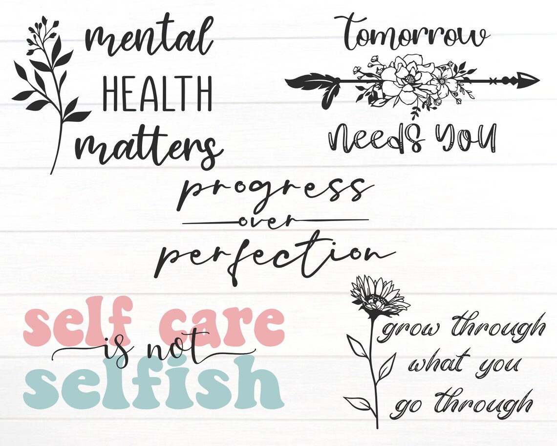 Mental Health Matters SVG Big Bundle SVG File for Cricut - Etsy UK