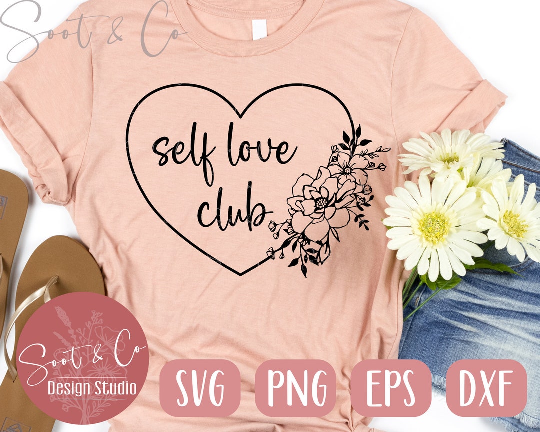 Mental Health Matters SVG - Self Love Club Svg Design - Mental Health ...