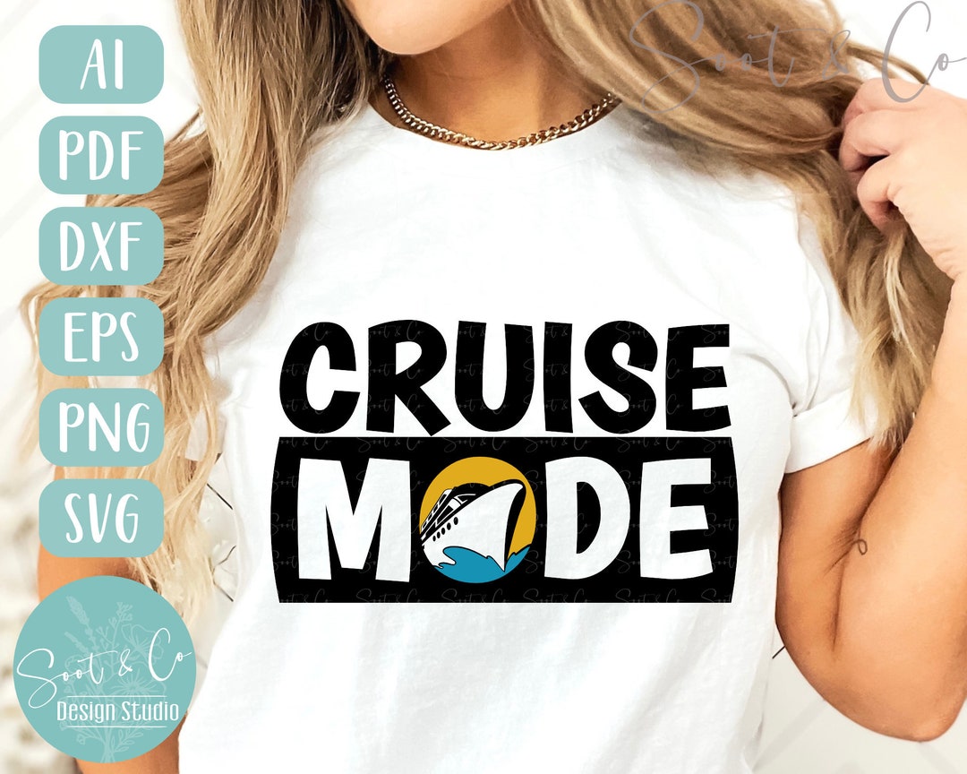 Cruise Shirt SVG Design Cruise SVG Cruise Ship T-shirt Cricut Cut File ...