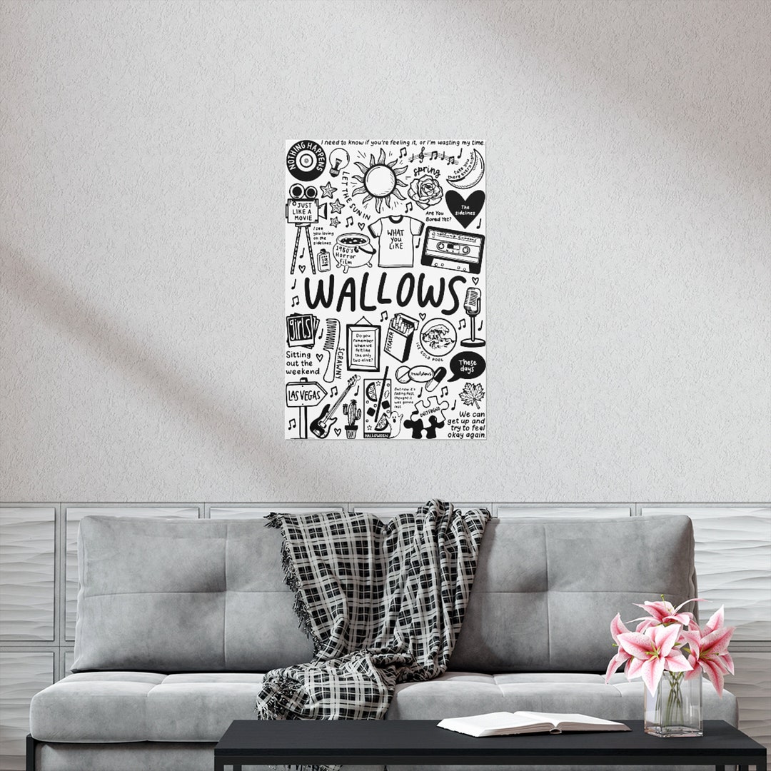 Wallows Wallows Poster Wallows Print Wallows Art Wallows - Etsy
