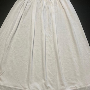 Soft Cotton Half Slip,Underskirt, Petticoat Lightweight,Pure White,Stretchy Lace Edged,UK free delivery 30 In Stock image 7