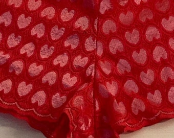 Romantic Adult Sissy Red Lace Panties, knickers, sexy panties