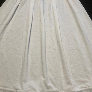 Soft Cotton Half Slip,Underskirt, Petticoat Lightweight,Pure White,Stretchy Lace Edged,UK free delivery 30 In Stock image 10