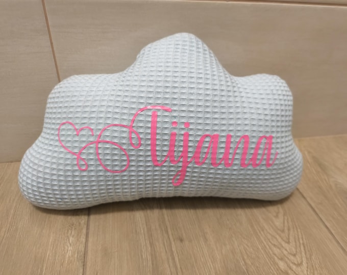 Cloud pillow customizable