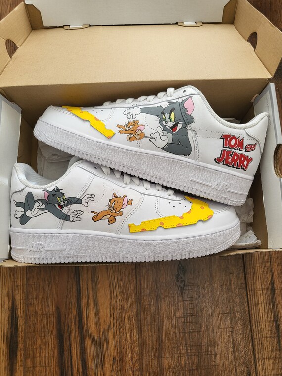 Custom Tom and Jerry Air Force 1 Etsy