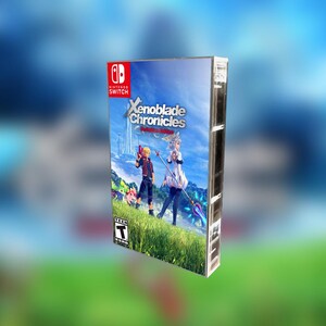 Xenoblade Chronicles Definitive Edition Nintendo Switch Game Cart Cassette Case