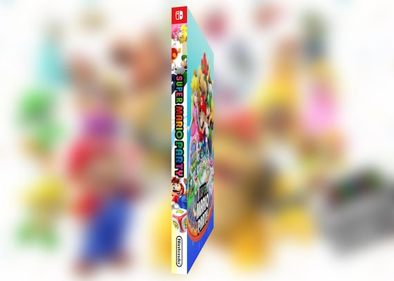 Nintendo Switch 本体 + Super Mario Party Nintendo Switch 32GB Console, Neon Red/Blue Joy-Con: Super Mario