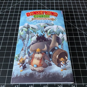 Donkey Kong Country Tropical Freeze Cover Art: Replacement Insert