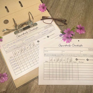 Download: HEALTH CHECKLIST for your small animal - template for lovers of guinea pigs, rabbits, degus, hamsters, ...