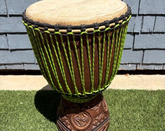 ジャンベドラム - ガーナ - 13インチ - - Etsy 日本
