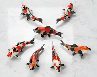 フレンチエンゼルフィッシュ 馬海鋒作 限定版フィギュア 618/5000 魚の