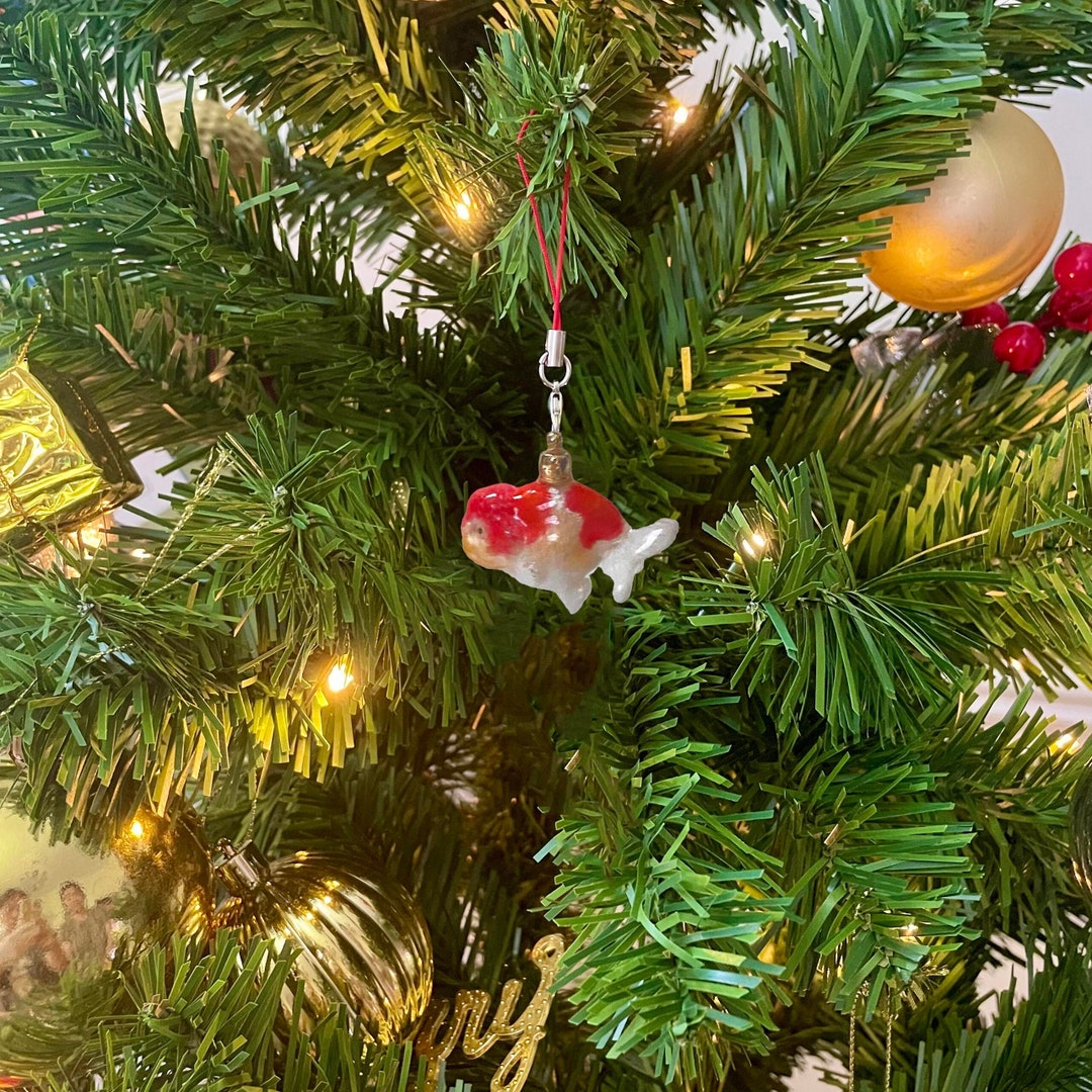 Goldfish Christmas Ornament 