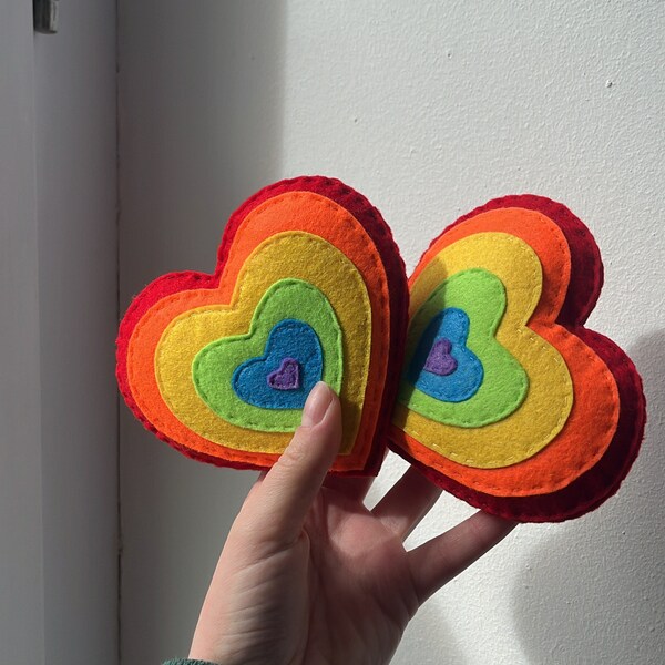 Heart rainbow