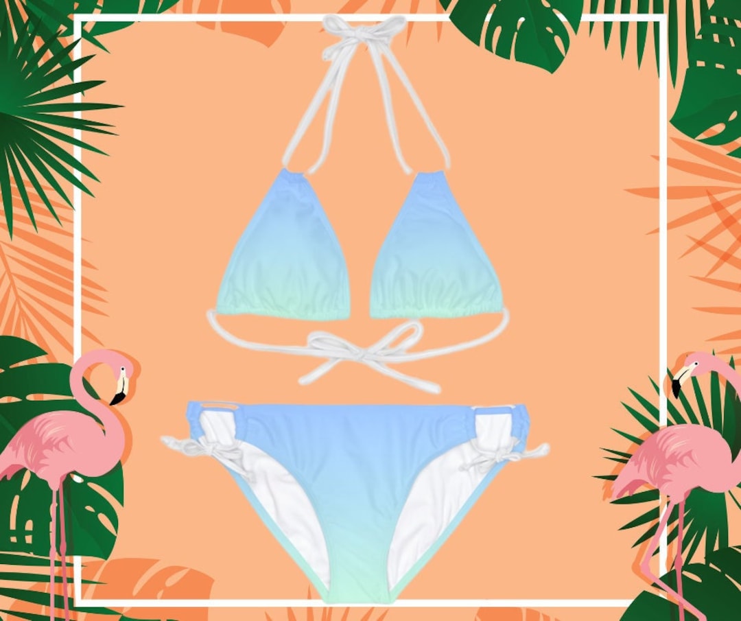 Two Pieces Color Ball Bikini