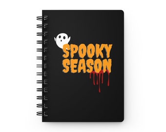 Cuaderno de temporada espeluznante de Halloween
