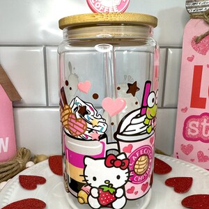 Iced Coffee Cups - 16oz with straw, straw topper and gift box