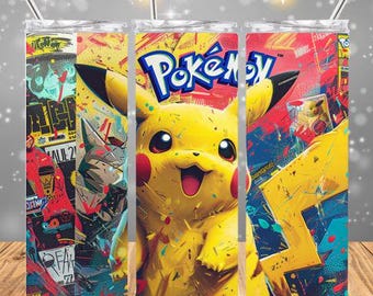 Vaso de 20 oz, sublimado, frío/calor, de acero inoxidable, a prueba de fugas, sin BPA, con doble aislamiento - Anime