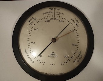 vintage barometer C.P Goerz Berlin 1920s, vintage, barometer, old, old barometer, made in ddr, goerz berlin, 1920s, antique
