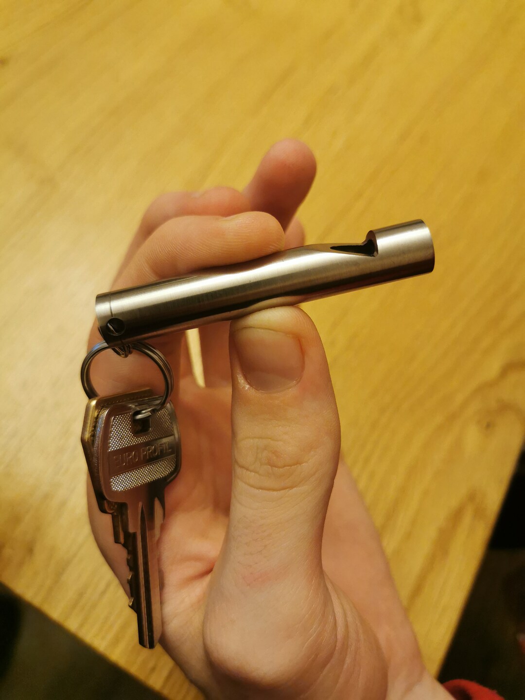 Handmade whistle,vsurgical steel, training,useful,nicesurgical steel