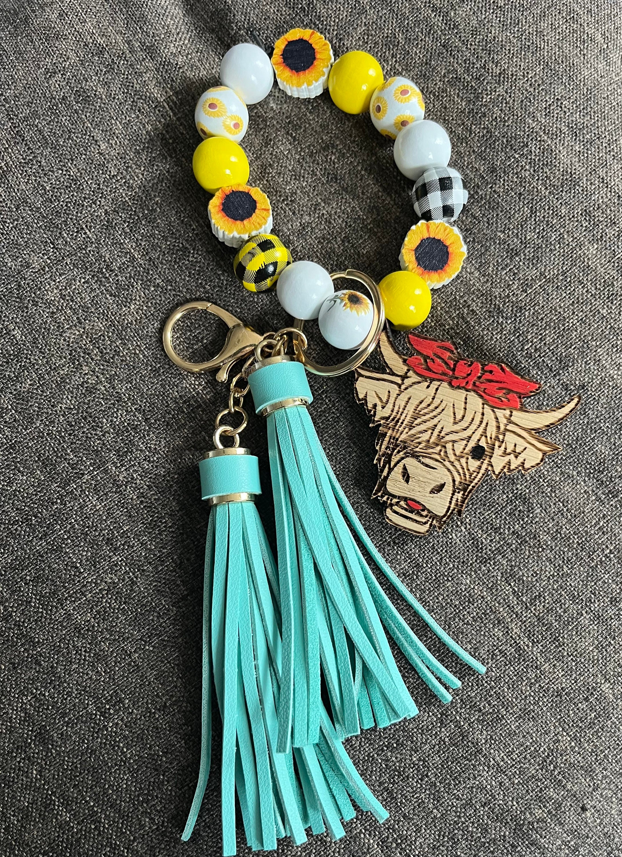 Bracelet Keychain/backpack Keychain - Etsy
