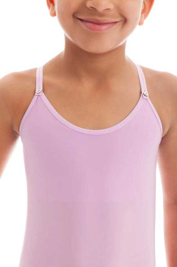 Girls' Pink Camisole Top, Teen Clothing, Tween Girl Clothes, Tween Underwear,  Girls Dancewear, Girls Activewear, Tween Girls Gifts 