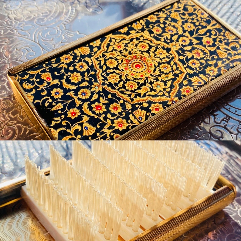 Amazing Vintage Stratton Fold up Hair Brush or Clothes Brush Etsy