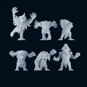 Savage Orc Goblins by BruteFun Miniatures. Primal, Ork, Fantasy Football