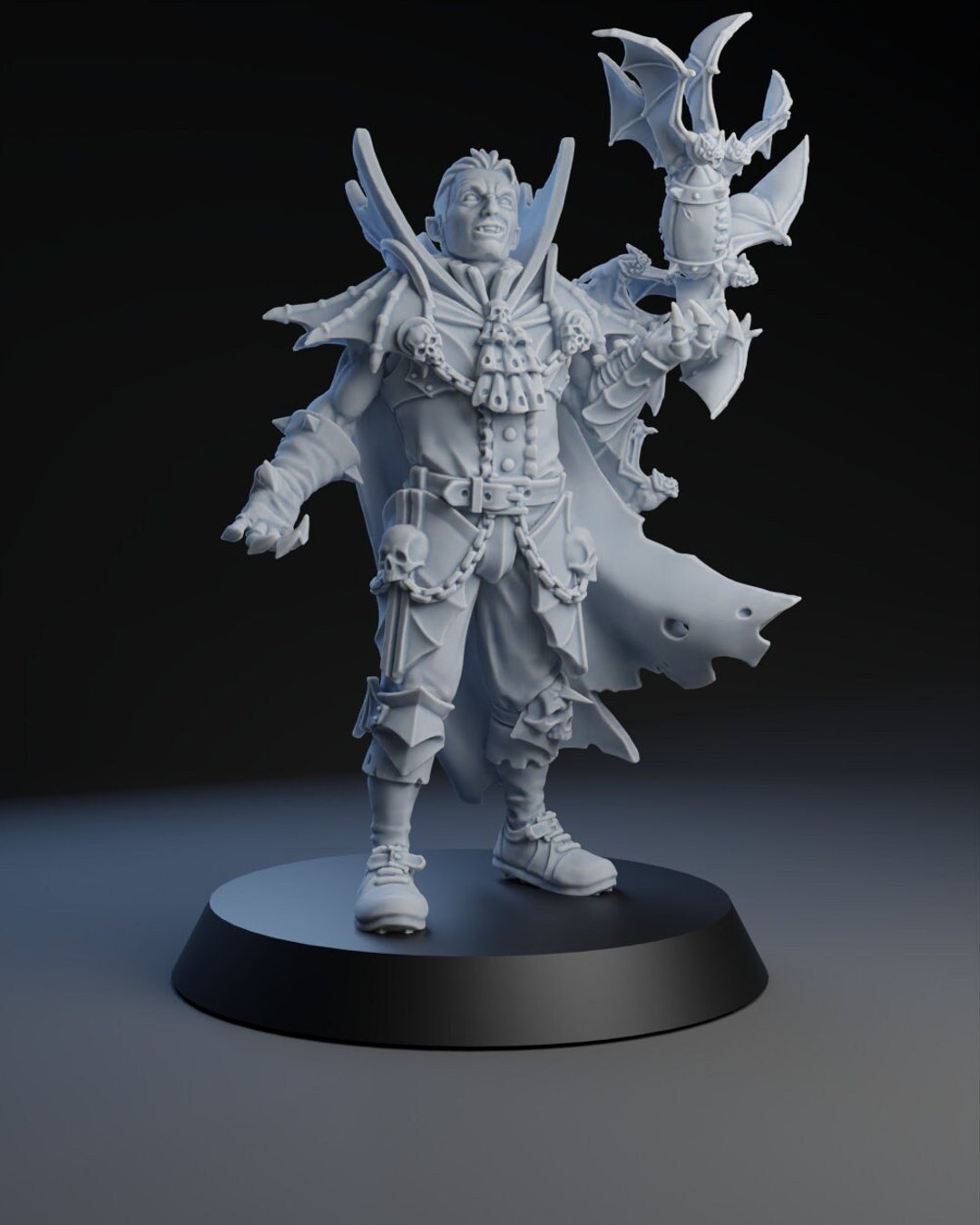 Vampire Player Model Vampire Count Star Player. for Fantasy Football. by Brutefun Miniatures ...