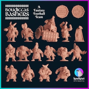 Boudicca’s Bashers Dwarf Team by koolkiwi. Fantasy Football, Death Bowl, and similar games