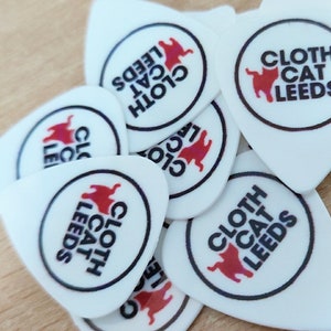 6 x personalised name guitar plectrums picks