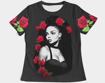 Miss Jackson Red Rose - Graphic T-Shirt