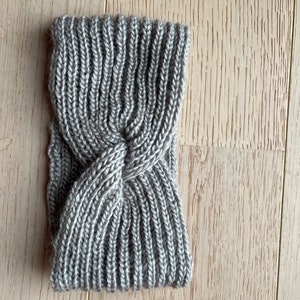 Grijze hoofdband