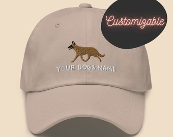 Customisable Belgian Malinois Owner Hat / Maligator Gifts / Belgian Malinois Mom Hat