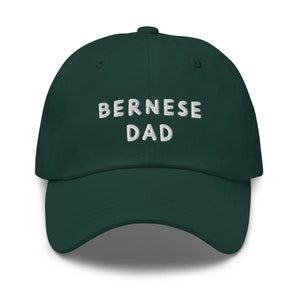Bernese Mountain Dog Hat, Dad Hat, Berner Dad Hat, Bernese Mountain Dog Gifts