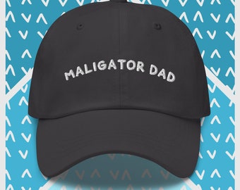 Malinois Dad Hat / Gifts for Belgian Malinois Dad / Maligator Accessories