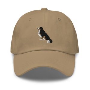 Berner Dog Hat / Embroidered Bernese Mountain Dog Hat / Gifts For Bernese Dog Owners