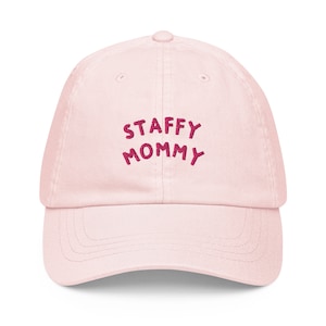 Staffordshire Terrier Mom Hat / Gifts For Staffie Mamas / American Staffordshire Terrier Lovers Hat