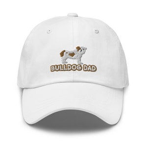 English Bulldog Dad Hat / Gifts for English Bulldog Lover / English Bulldog Clothing