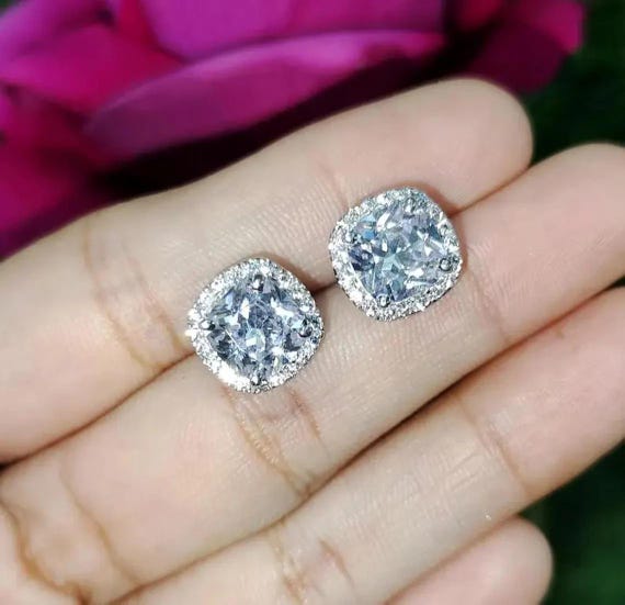 Elli DIAMONDS Paar Ohrstecker Ohrstecker Herz Diamant Weiß (0.03 Ct
