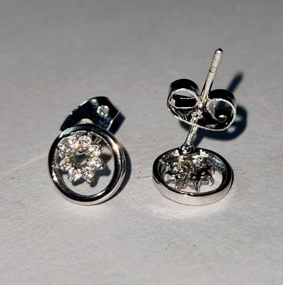 Set Di Orecchini Pendenti In Moissanite Da 0,36 Ct In Argento - Foto 5
