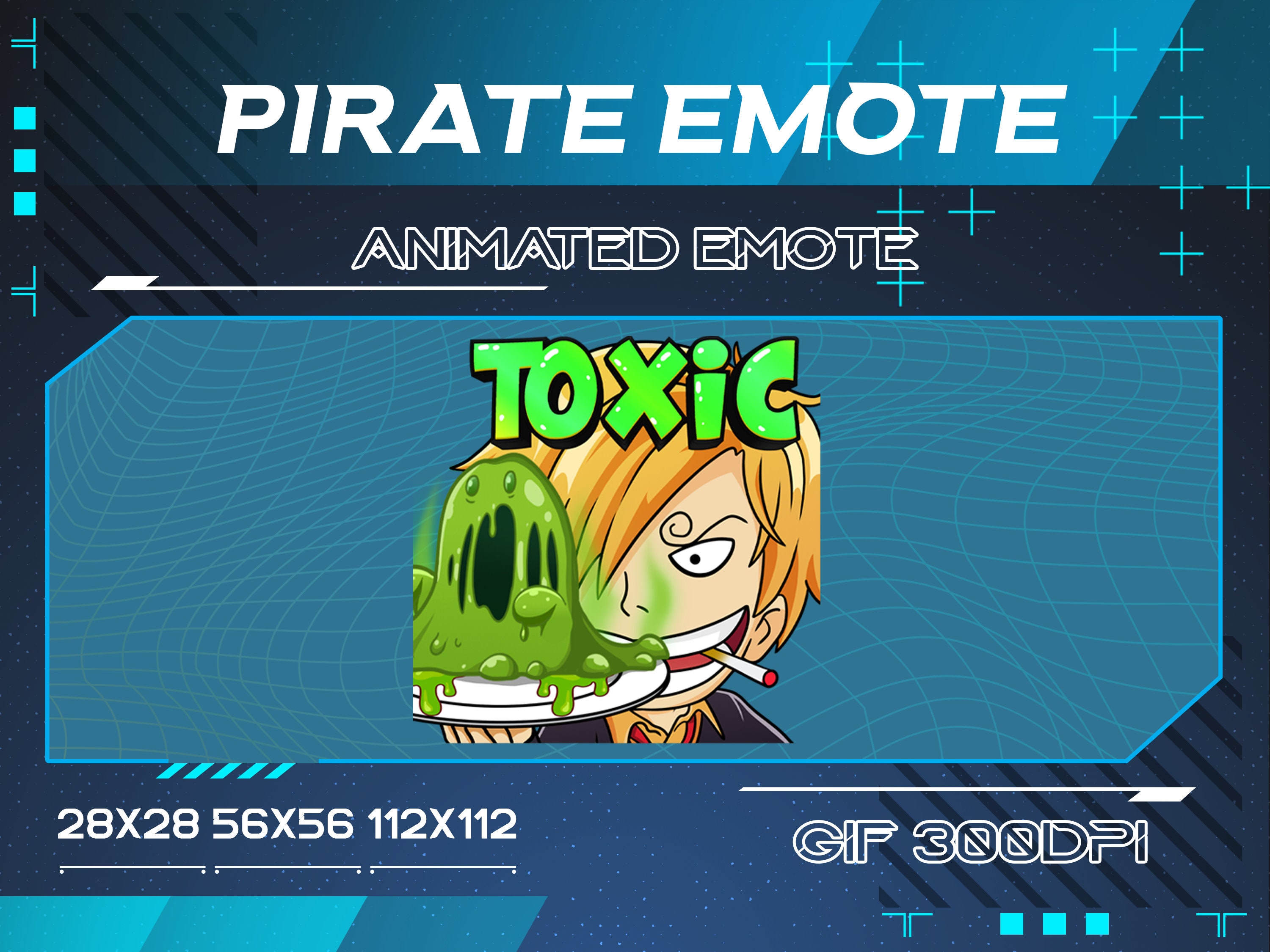 Pirate Flag Animated Emote For Twitch & Discord - Perfect Looping Joll –  PixelsLucky