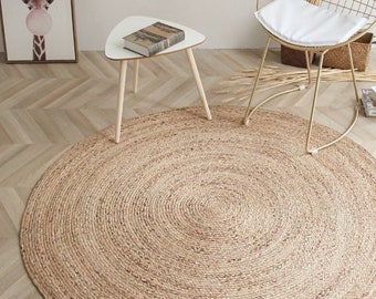 Braided carpet - jute