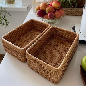 Panier Tressé - Carré